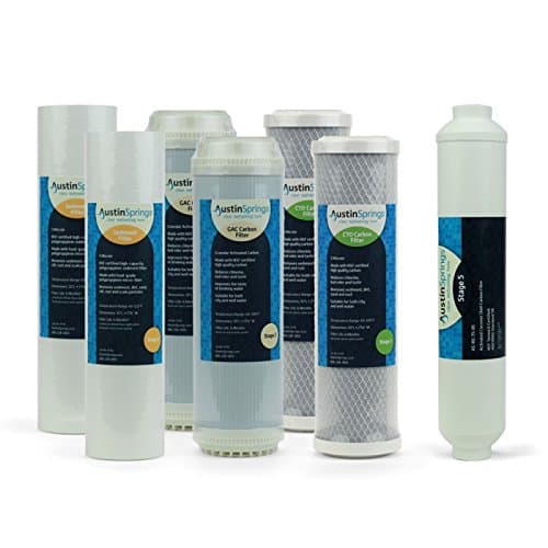 Austin Springs 1-Year Replacement Set for AS-RO-75 Water Filter