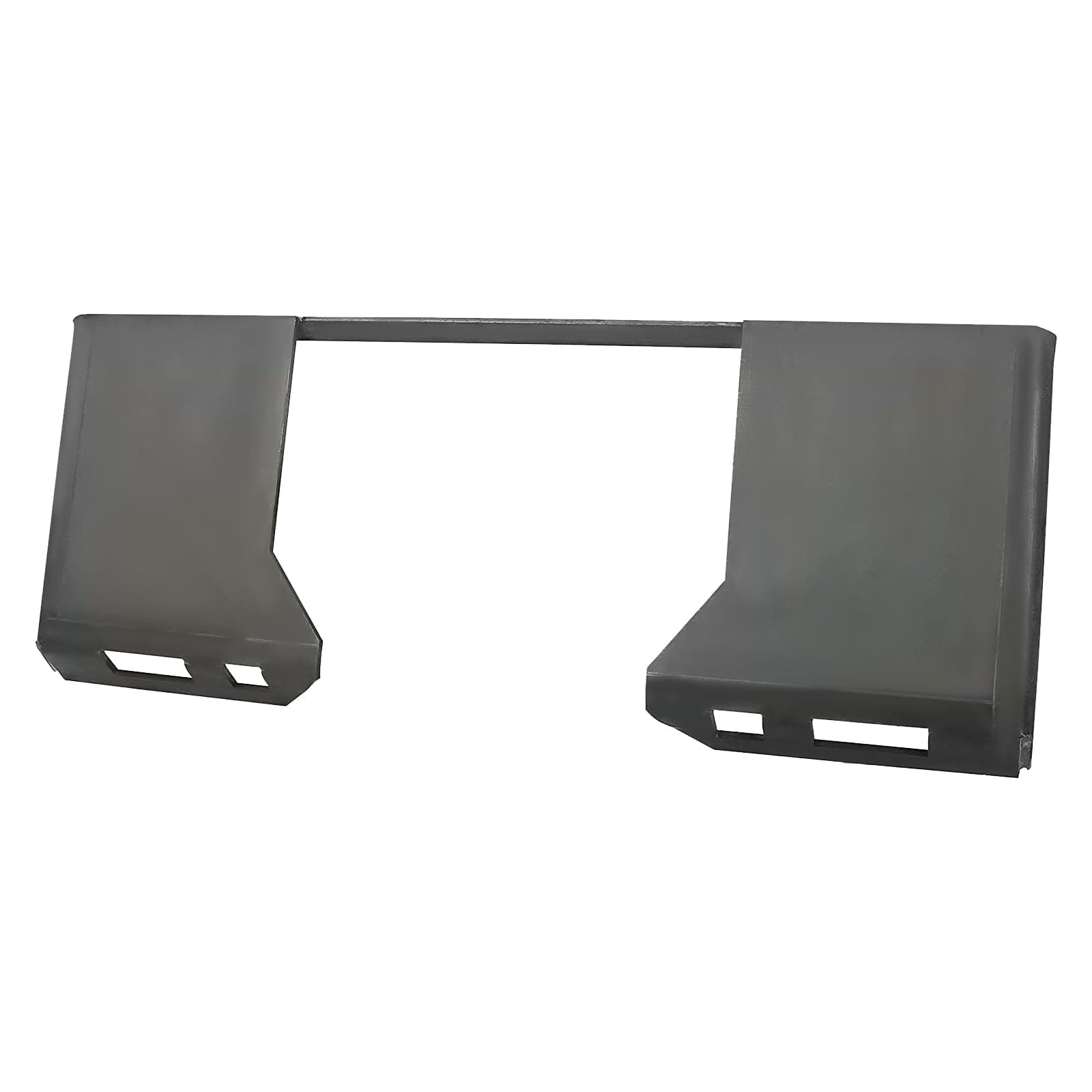 ECOTRIC 1/2" Thick Quick Tach Cut Out Mount Plate, Steel Skid Steer Quick Tach Attachment Adapter Plate Compatible with Bobcat, Kubota Tractors with One Year Warranty