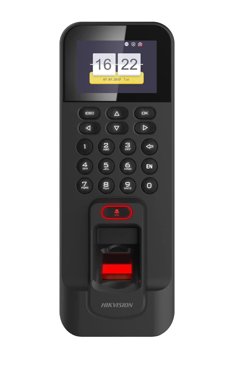 HIKVISION Fingerprint Access Control Terminal DS-K1T804EF Compatible with J.K.Vision BNC
