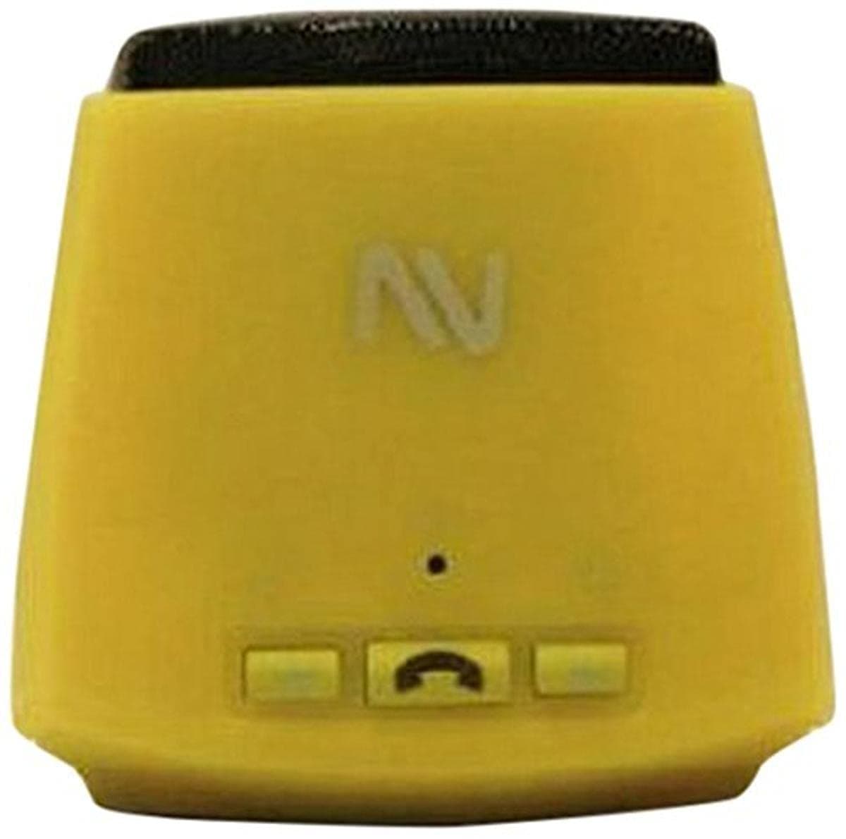 Nutek BT106M5 Bluetooth Speaker, Mic (Yellow)