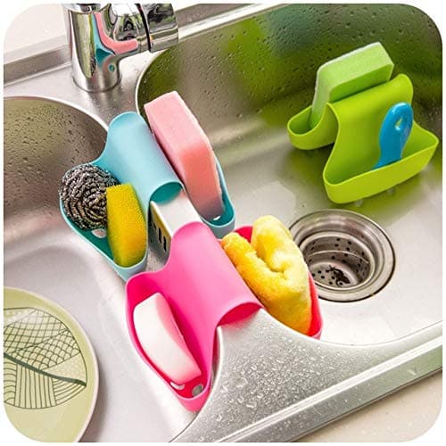 Kitchen Gadgets Double Sink Hanging Basket Kitchen Accessories Storage Sponge Kitchenware For Kitchen Accessoire Cuisine - Green by SPAcc