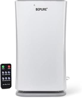 Bepure B2 Air Purifier with True HEPA Filtration| Area Upto 500 sq ft | Removes 99.97% pollutants by 4 Stage Filtration| Remote control provided for convenience