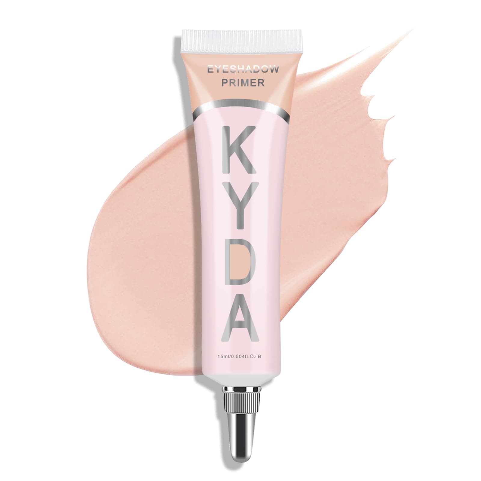 KYDA Eyeshadow Primer Cream, High Pigment Liquid Shadow Base, Lasting Matte Finish, Buildable Formula, Silky Smooth Eyeshadow Base Cream for All Eye Makeup-#1 Medium