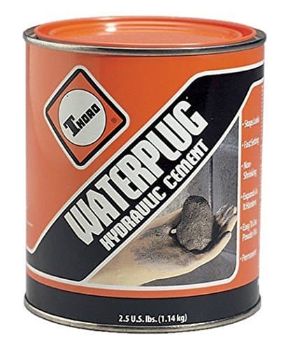 Thoro T5001 Quart Waterplug Hydraulic Cement by Thoro