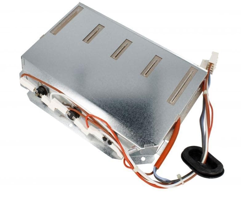 CERTIFIED Tumble Dryer Heater Heating Element For Sharp KD-GCB0S7GW9-EN, KD-NCB8S7PW9-EN, KD-GCB8S7GW9-EN, KD-NCB8S7PB9-EN, NCB8S7PB9, NCB8S7PB9/EU Condenser Dryer Including Thermostats