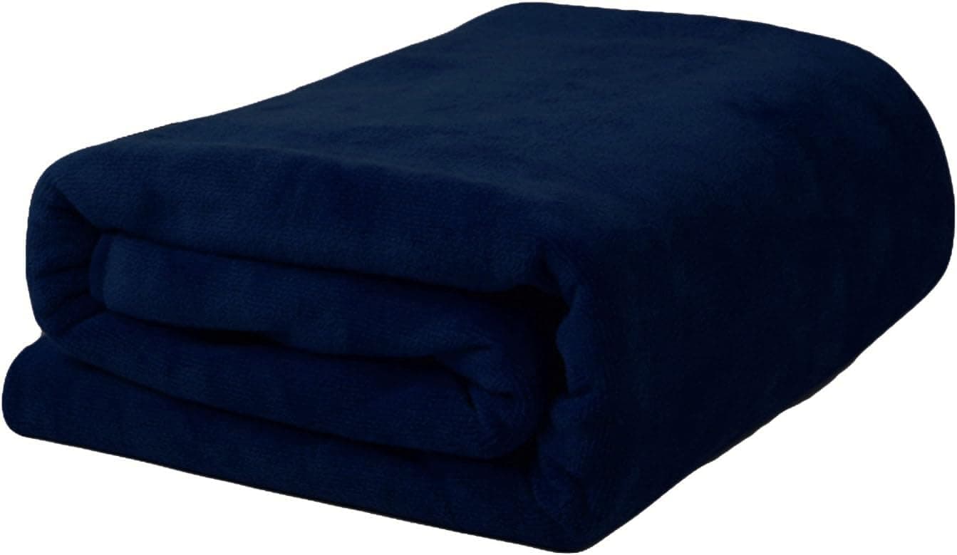 MYLSMPLE Luxury Microfiber Extra Large Bath Towels Beach Bath Sheets Fast Drying Towels Soft Absorbent Towels (36 Inch X 72 Inch) (Navy Blue, 36 Inch X 72 Inch)