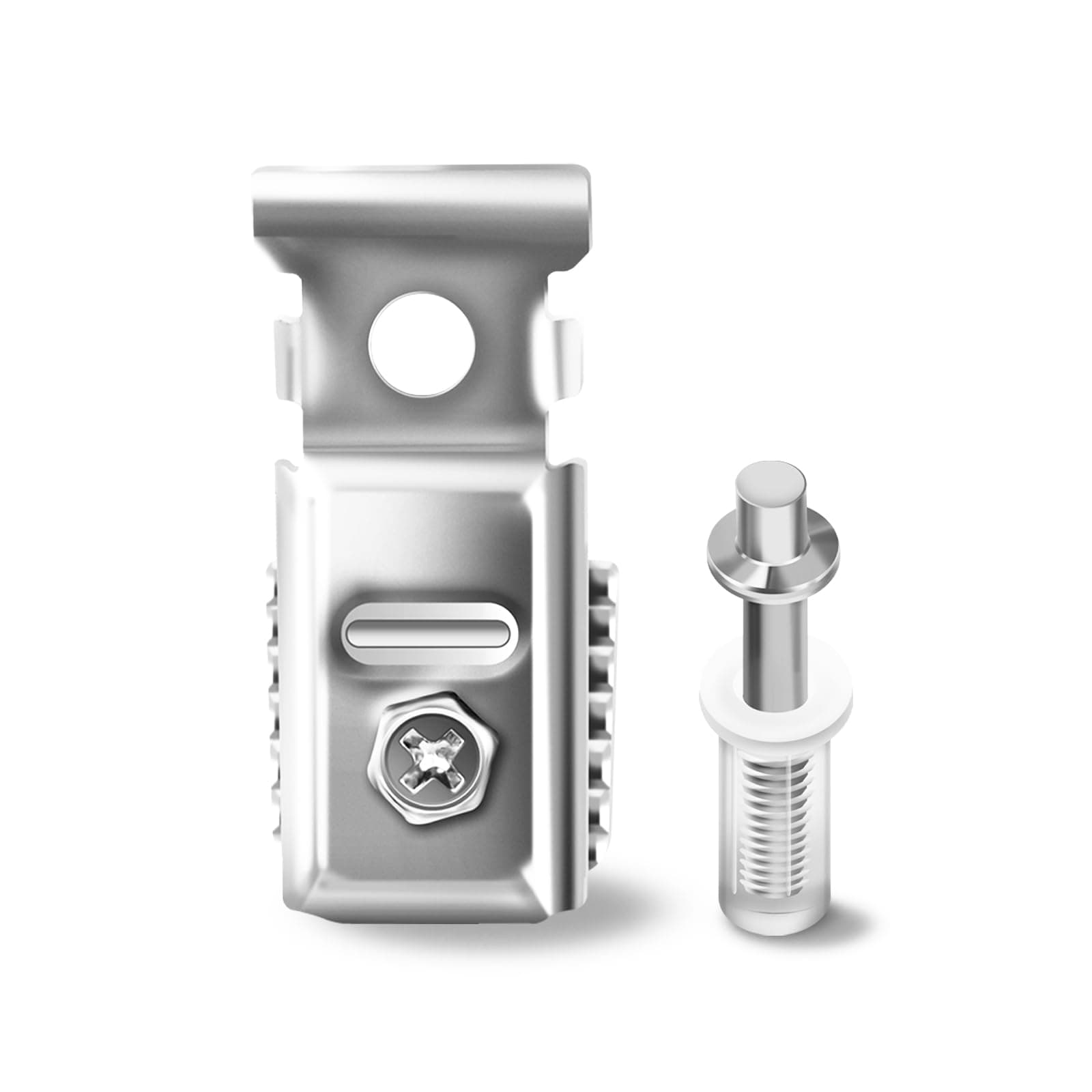 L Continue 1 Pack N344-929 V391UP Folding Door Upper Pivot in Zinc Plated