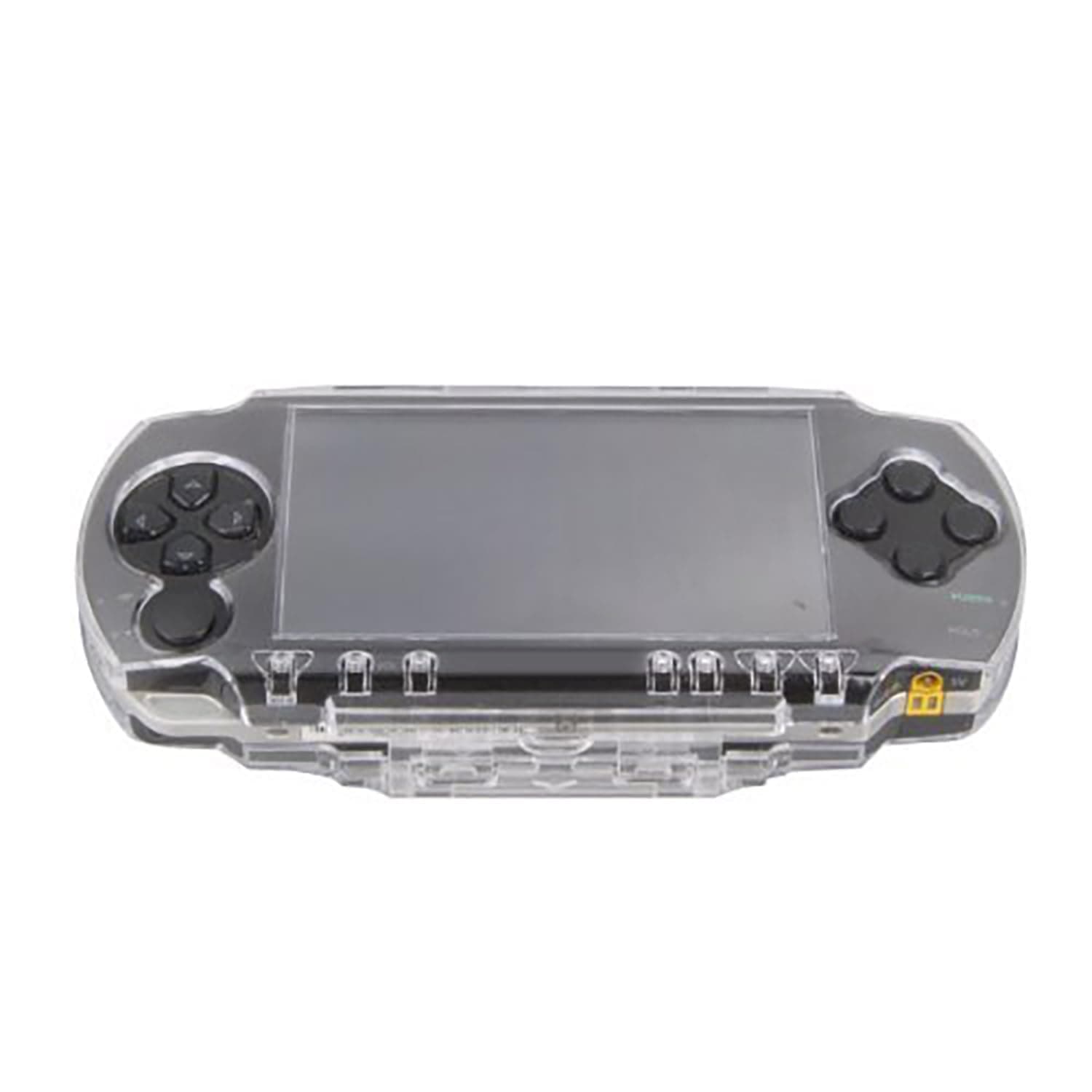 OSTENT Protector Clear Crystal Label Carrying Hard Cover Case Shell for Sony PSP1000 Game Console
