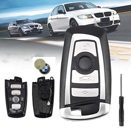 4 Button Smart Car Remote Key Shell for BMW F CAS4 5 Series 7 Series 1 2 3 4 5 6 7 M Series for BMW X1 X3 X4 X5 X6 M2 M3 M4 M5 M6 Smart Key Fob Case Cover