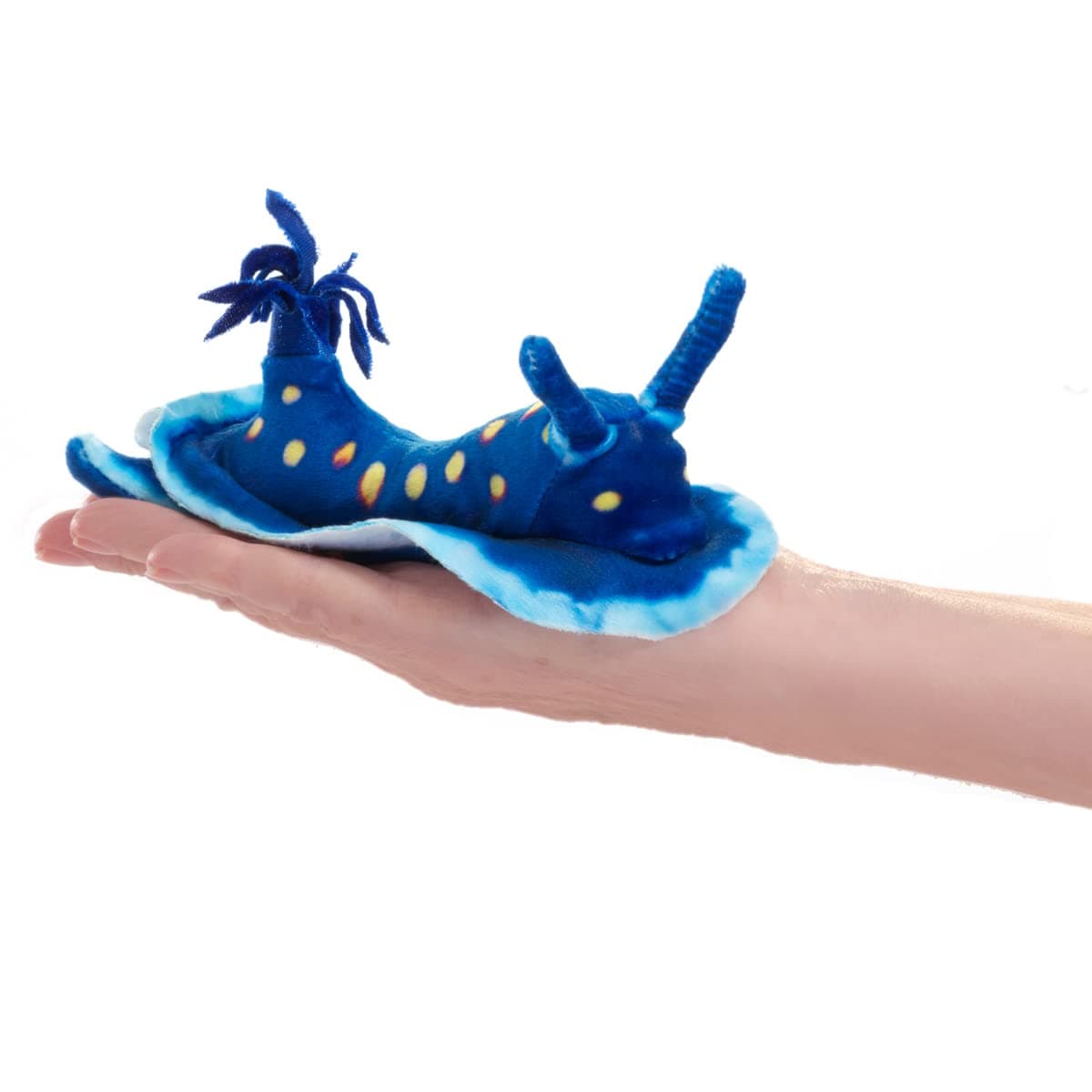 FolkmanisMini Blue Nudibranch Finger Puppet