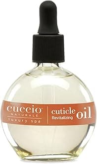 Cuccio Naturale Revitalizing Cuticle Oil - Hydrating For Repaired Cuticles Overnight Remedy Damaged Skin And Thin Nails Paraben Cruelty-Free Formula Vanilla Bean Sugar 2.5 Oz