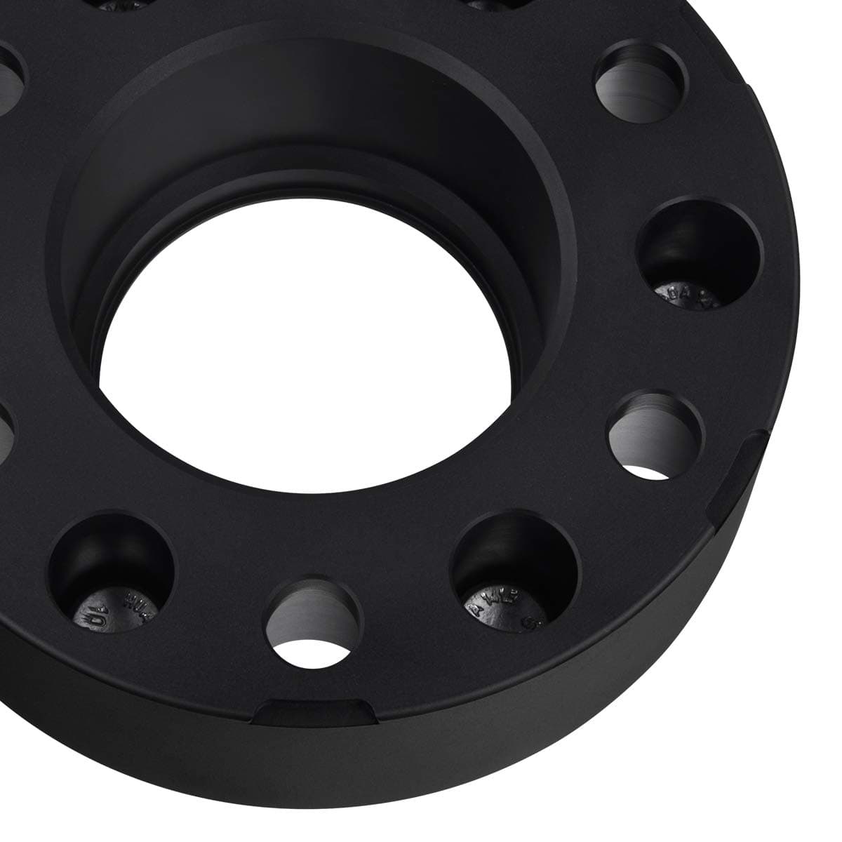 Supreme Suspensions - 4pc 1.5" Hub Centric Wheel Spacers for 2005-2017 Nissan Frontier 2WD 4WD 6x114.3mm BP with M12x1.25 Studs 66.1mm Center Bore w/Lip [Black]