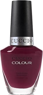 Cuccio Playing In Playa Del Carmen | Glossy Rainbow Nail Polish Nail Paint | 13ml | Long Lasting, Glossy, Vegan | Paraben Free | No Yellowing | FREE from Harmful Chemicals - Deep Plum