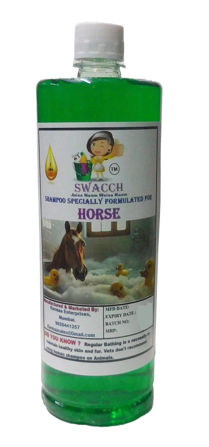 - Shampoo Specially Formulated for Horse (1 Litre) Neem Alovera