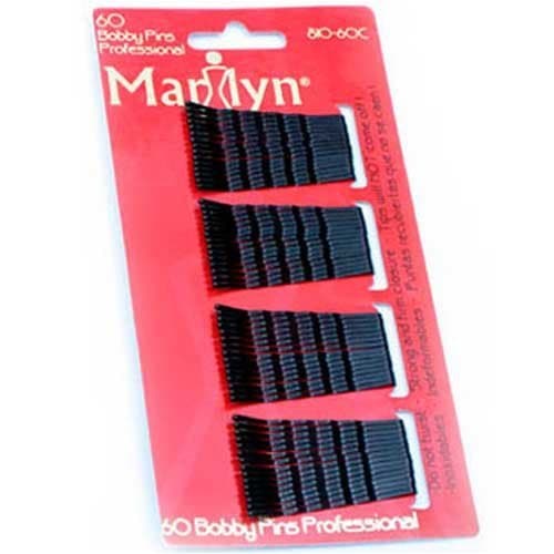 MARILYN BRUSHES BOBBY PINS BLACK