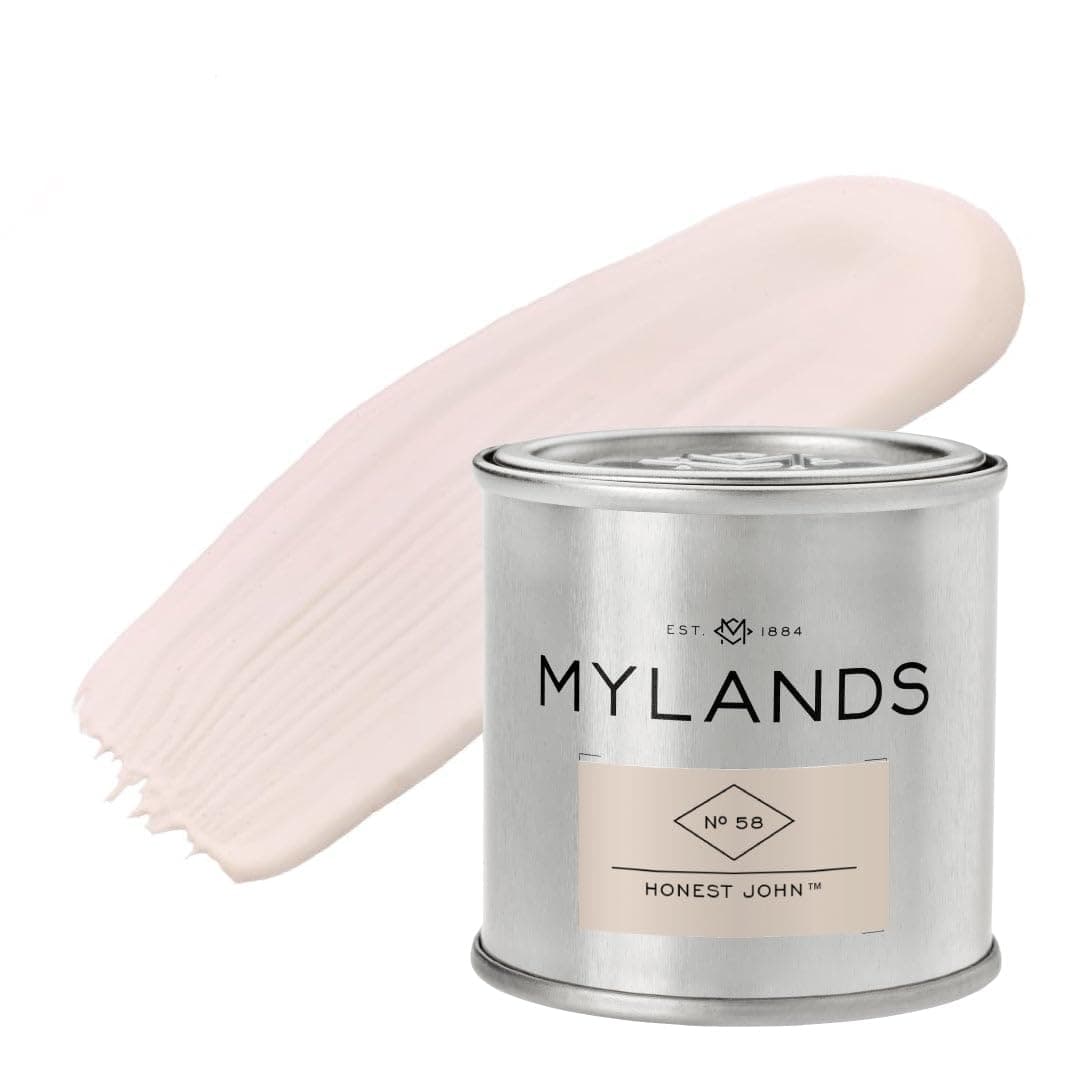 Mylands Plant-Based Multi-Surface Matt Paint Honest John™ No.58 - Low VOC -Eco Friendly - Fantastic Coverage - Easy to Apply - Dry in 1-2 Hours - Toy Safe - Washable