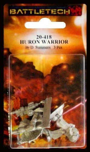 BATTLETECH Iron Wind Metals 20-418 Huron Warrior HUR-WO-R4L