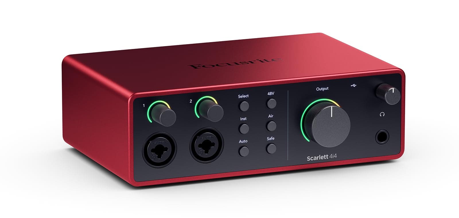 Focusrite Scarlett 4i4 4th gen. USB audio interface for musicians, songwriters, guitarists and content creators.Studio recording, hi-fi and all necessary software