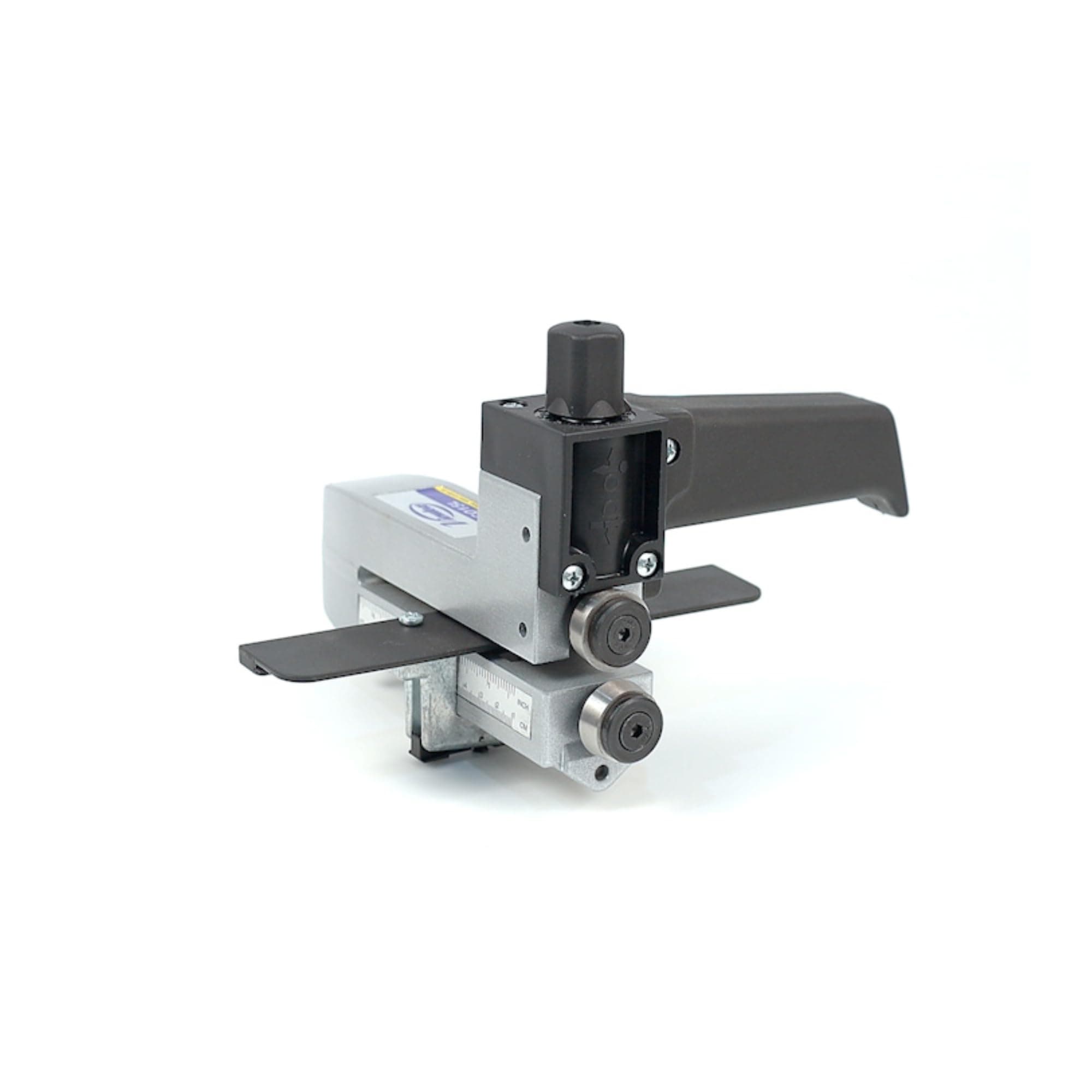 Virutex CO15L Laminate Cutter, Portable Laminate Slitter for Formica, Melamine and Wood Veneer, Adjustable Strip Cutter 12-110 mm with Micrometric Adjustment and Straight Guide