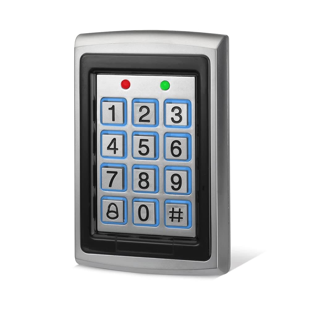 Amalocks KP500 Standalone Access Control Keypad Proximity Door Entry System for RFID Tag and /or Pin code, 1 Output Relay, IP 65 Weather Resistant