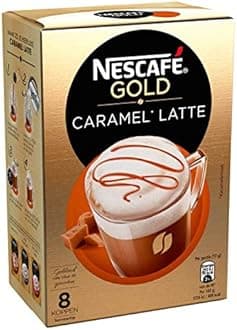 Instant Coffee | Latte Caramel | 8 Sticks Per Pack 136gr/4.80oz