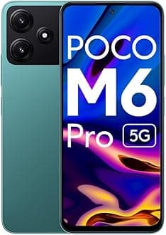 POCO M6 Pro 5G (Forest Green, 6GB RAM, 128GB Storage) Without Offer