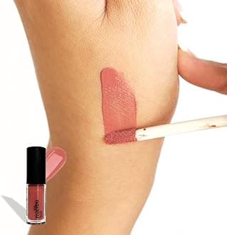 Ruby's Organics Mini Lip Oil Gloss for Women and Girls, All Skin Tones- Moisturizing, Long Lasting, Non Sticky & Non Drying Formula, Glossy Texture, Natural Lip Makeup, Paraben Free - Malibu, 3 ml