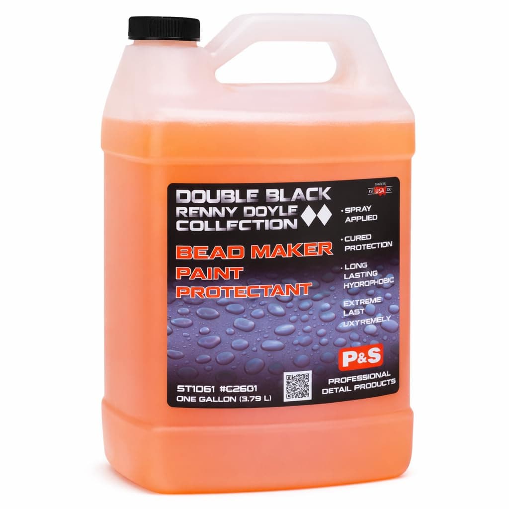 P&S Bead Maker Paint Sealant – Easy Spray & Wipe Protectant for Cars, Boats & RVs – Hydrophobic Gloss & UV Protection – Safe for All Surfaces - 1 Gallon