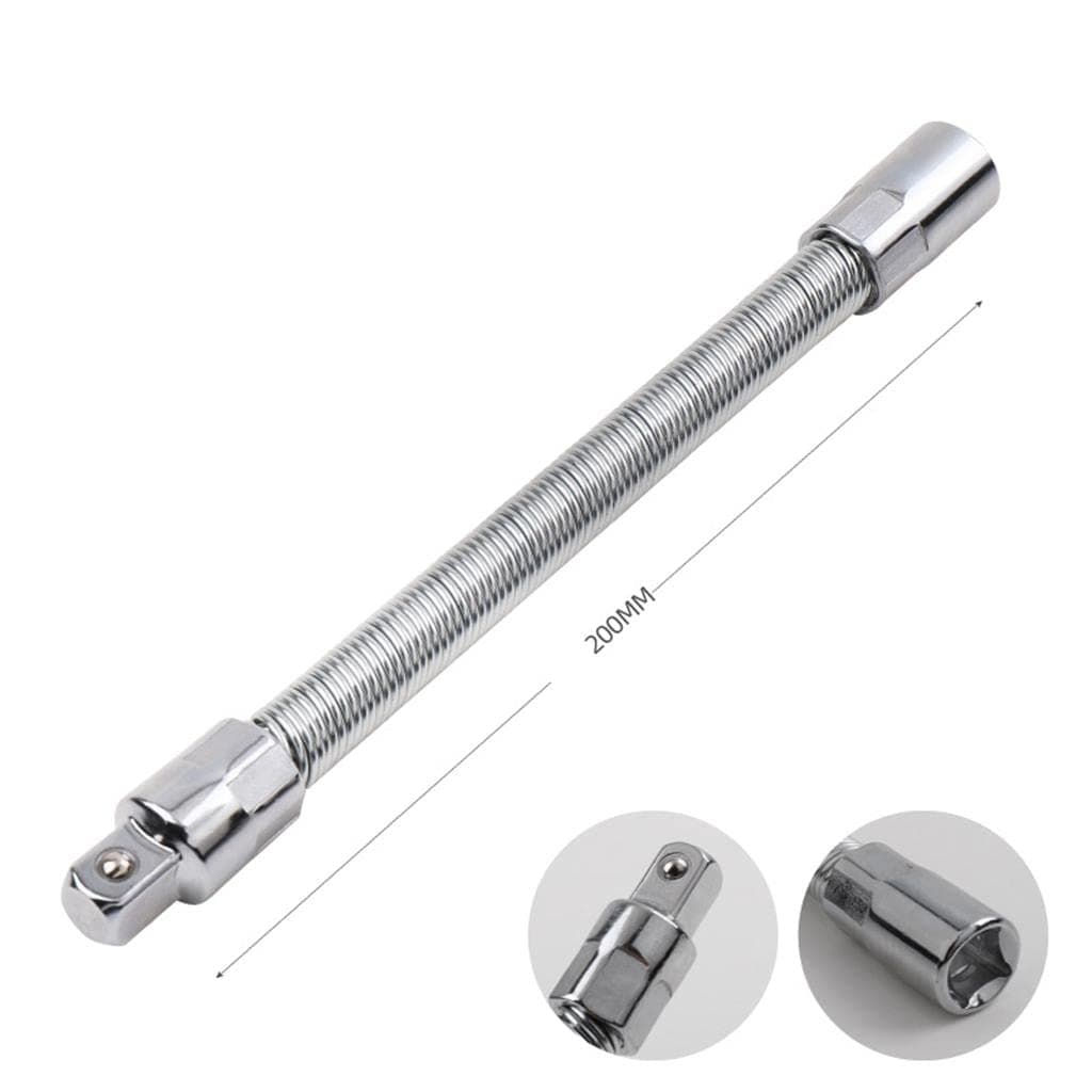 Ms Enterprise Carbon Steel Screwdriver Extension Rod Hand Tools Bendable Connecting Link