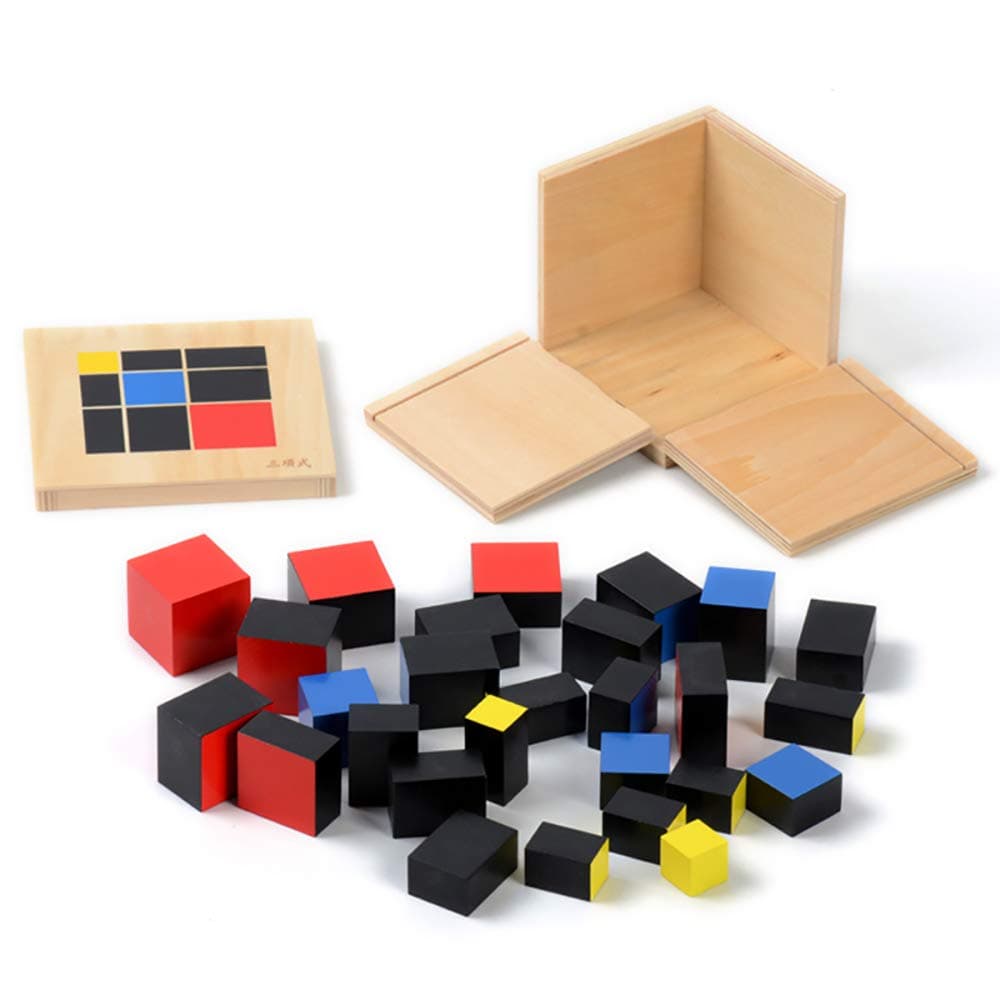 Montessori Trinomial Cube