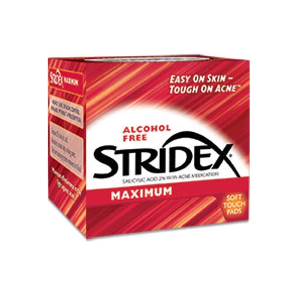 StridexSTRI-Dex Daily Care Pads Maximum Strength, 55 Count (Pack of 2)