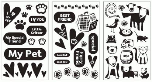 Around the Block Foil Transfer Kit - Create Foil Stamps Without Heat! - Pets