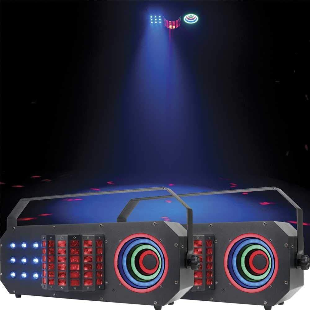 ADJ American DJ Boom Box FX3 3-in-1 Multi FX Light 2-Pack