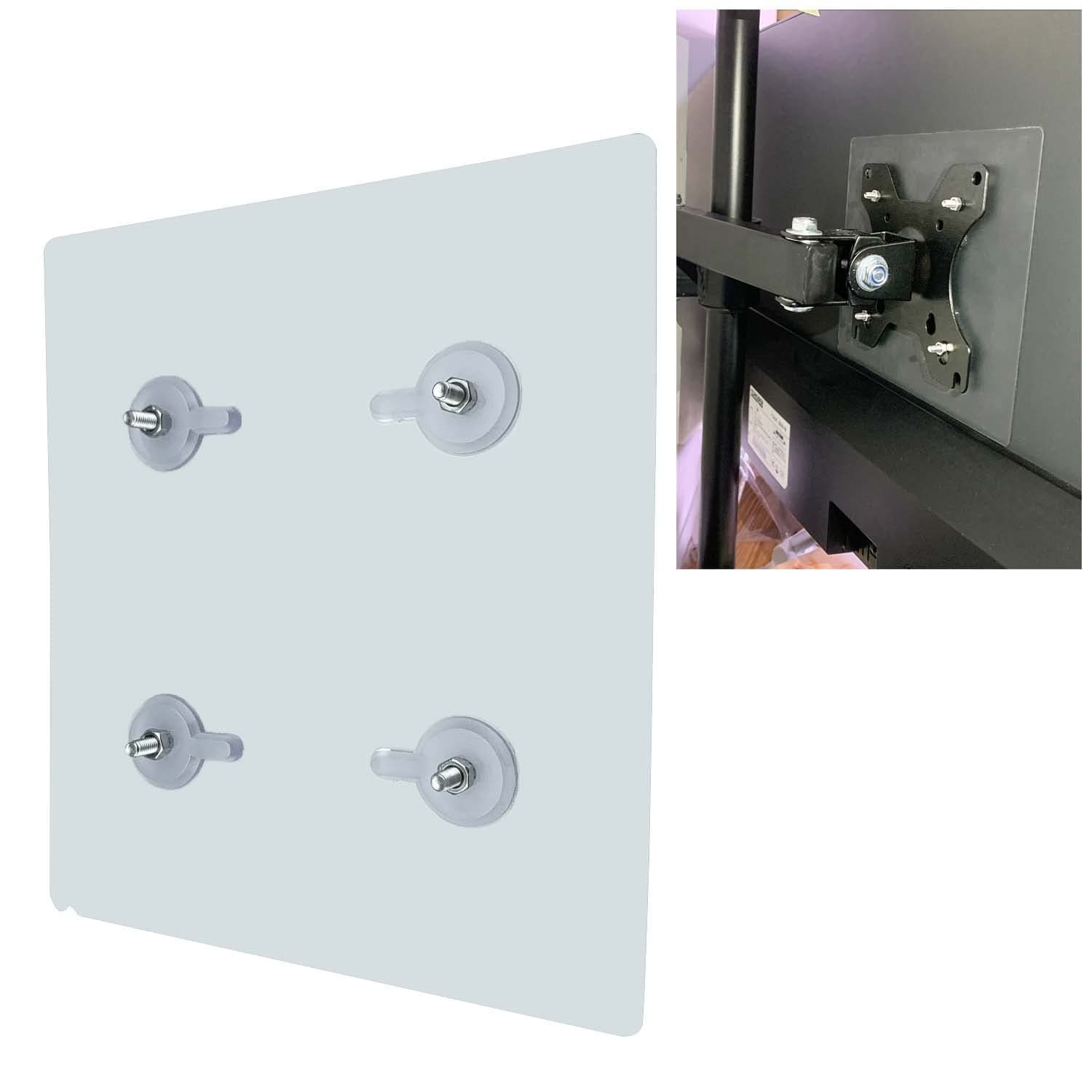 VESA Mount Adapter Bracket Kit Non-VESA Mounting Universal for 75 VESA Monitor Arm Compatible