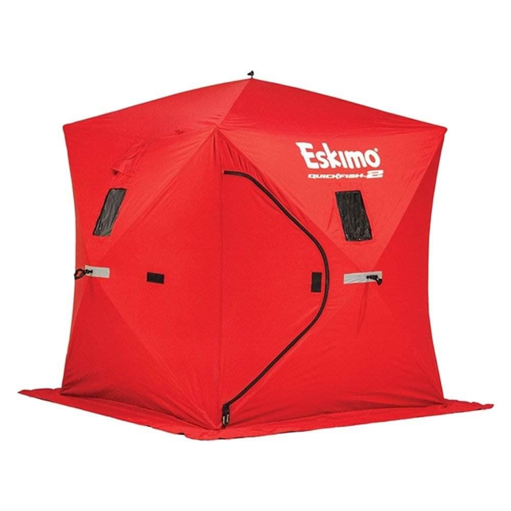 Eskimo 69151 Quickfish 2 Pop-up Portable Ice Shelter, 2 pers