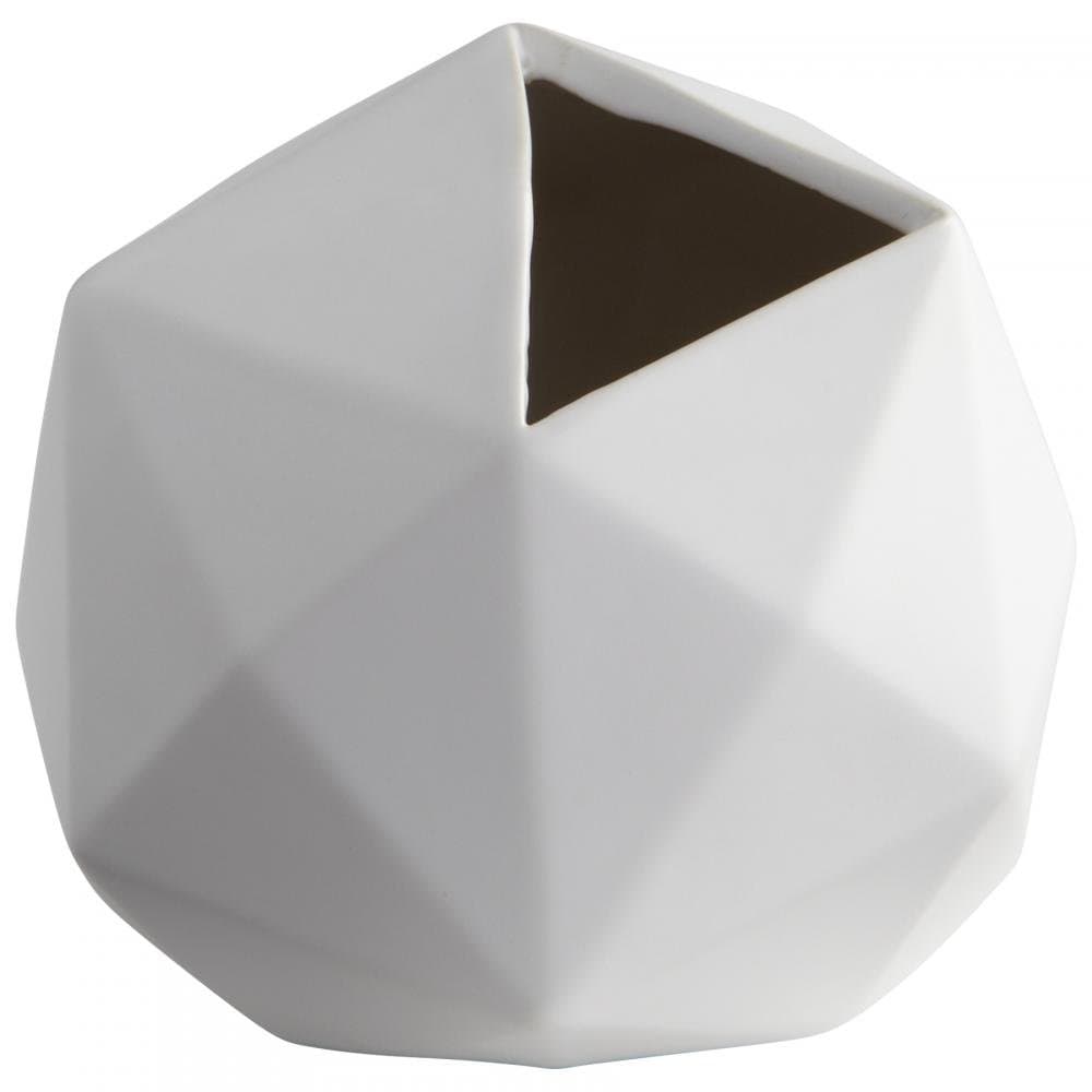 CYAN DESIGN 06080 Medium Astronomical Vase, Matte White
