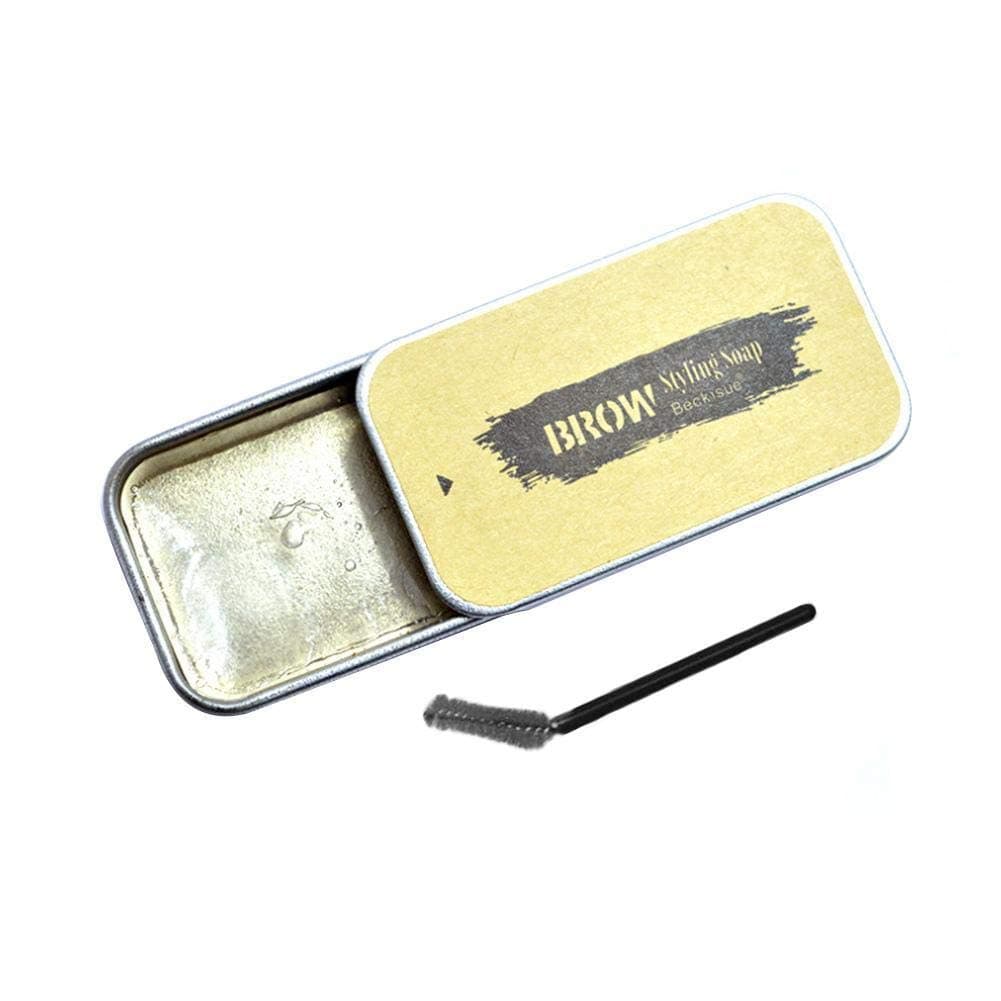 Eyebrow Shaping Soap with Brush Long Lasting and Waterproof Brows Styling Soap
