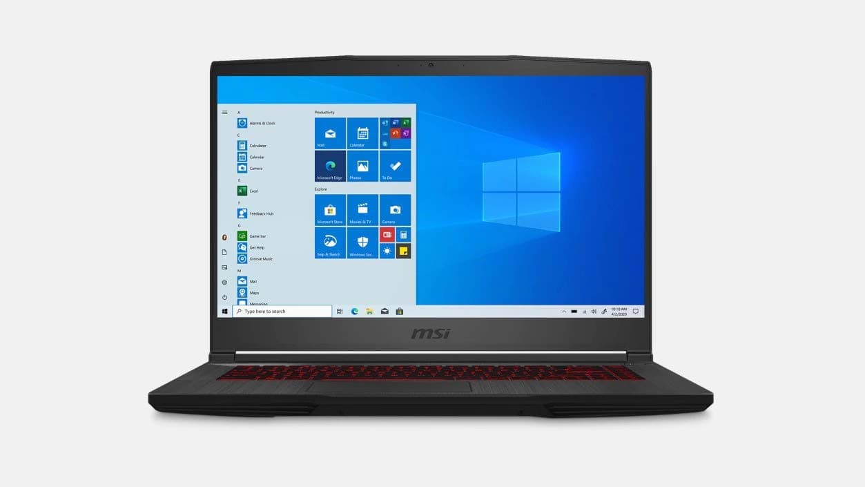 MSI GF65 Thin 10SDR VR-Ready Gaming Laptop, 15.6" FHD 144Hz LED IPS Display, Intel 6-Core i7-10750H, 16GB DDR4, 1TB NVMe SSD, GTX 1660Ti, Wi-Fi 6, BT 5.1, Webcam, HDMI, Backlit Keyboard, Windows 10