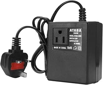 Eacam Electrical Power Transformer Intelligent Efficient Household 200W AC 220V To 110V Step Down Transformer Voltage Converter Travel Power Adapter