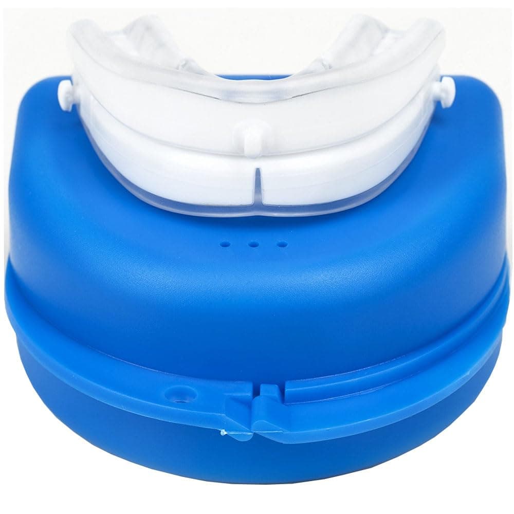 Anti Snore Stop Snoring Solution Mouth Guard Piece Sleeping Aid Apnoea Apnea Relief Snore Stopper * With Blue Case * Clinically Proven To Work* Mould To Your Mouth