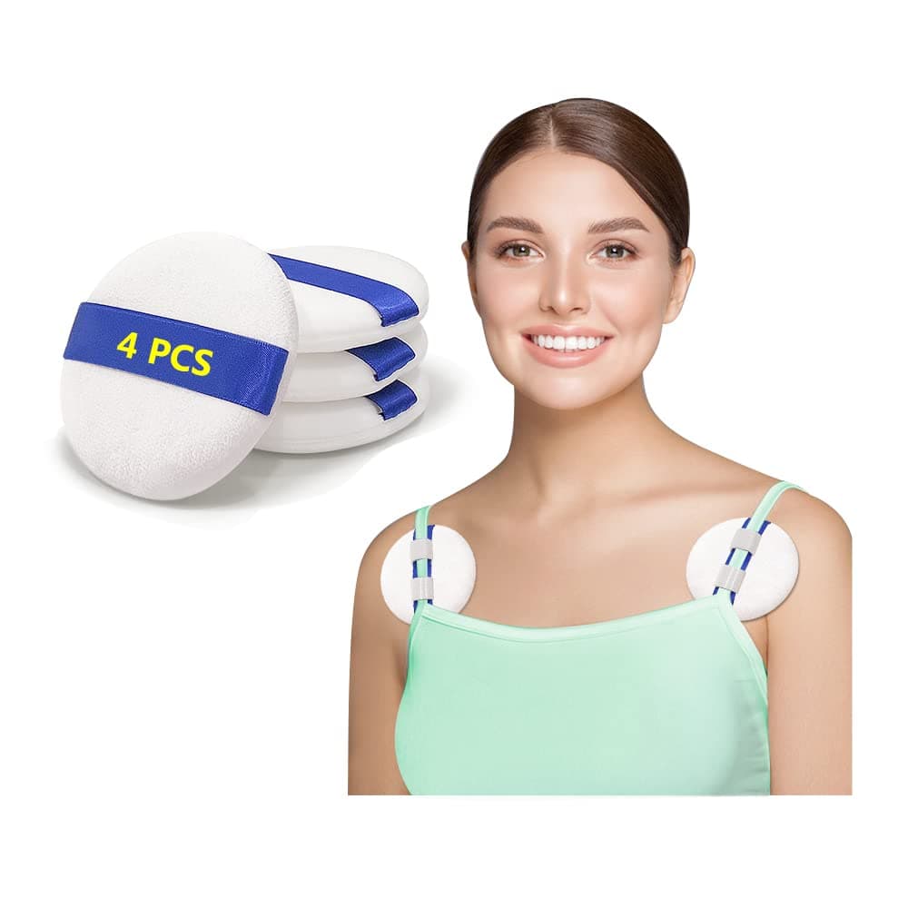 4 Pack Pacemaker Incision Protector Post Surgery Bra Strap Pad Chest Cushion to Prevent Wound Rubbing for Heart Surgery Recovery Support Pad for Bra Straps Chest Port Cushion Support White