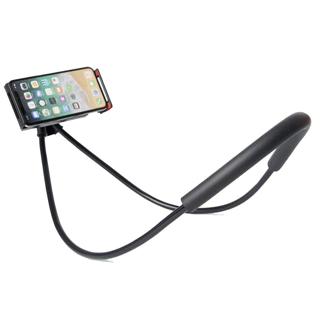 Techgadget Lazy Flexible 360° Degree Neck Mobile Phone Holder Surface Stand Hands Free for iPhone Android