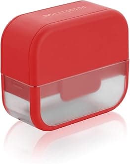 48148 Set Garlic Mincer and Slicer, One Size, Red