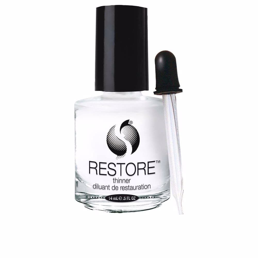 Restore Thinner | Nail Polish Thinner for Restoring Consistency & Extending the Life of Your Favourite Polishes | Nail Varnish Thinner for Nail Lacquer or Top Coat | Includes Dropper | 14 ml