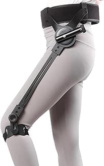 Exo Skeleton Legs to Help Walk, Bionic Exoskeleton Leg, Hiking and Climbing Stairs Assist, 3 Level Adjustable Strength, for Adults Elderly, Walking Assistance Device (Left Leg, L)