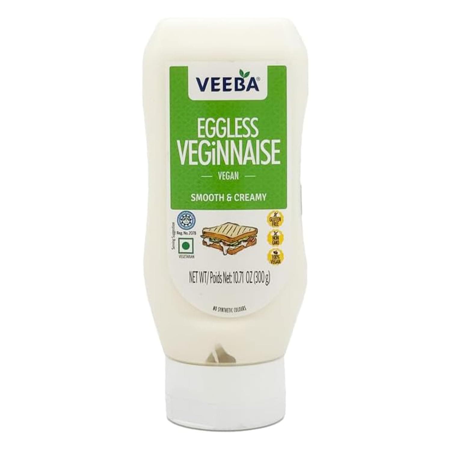 Veeba Eggless Veginnaise Vegan 300Gm