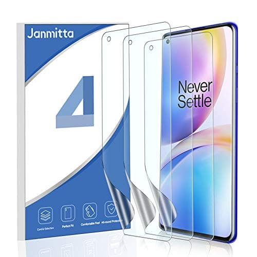 [3 Pack] Screen Protector for Oneplus 8 Pro,(Not Glass)Full Coverage Anti- Scratch Liquid TPU Film for Oneplus 8 Pro