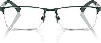 Mens EA1041 Rectangular Prescription Eyewear Frames