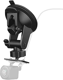 Rear Camera Holder, Dash Cam Mount for Rear Windshield, Car Recorder Backup Bracket for Rearview Mirror, Reverse Camera Mount for SUV, Truck, RV, Auto