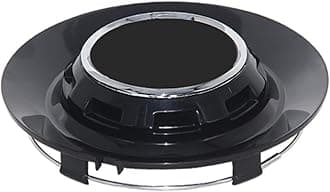 jfqm 146MM 1PC Wheel Center Hub Cover Cap With Logo BC383 BC-383 (Common To BC455 C-1258 C-1258-LA5B And TY006 Fit For MERCEDES-BENZ(Bright Black)